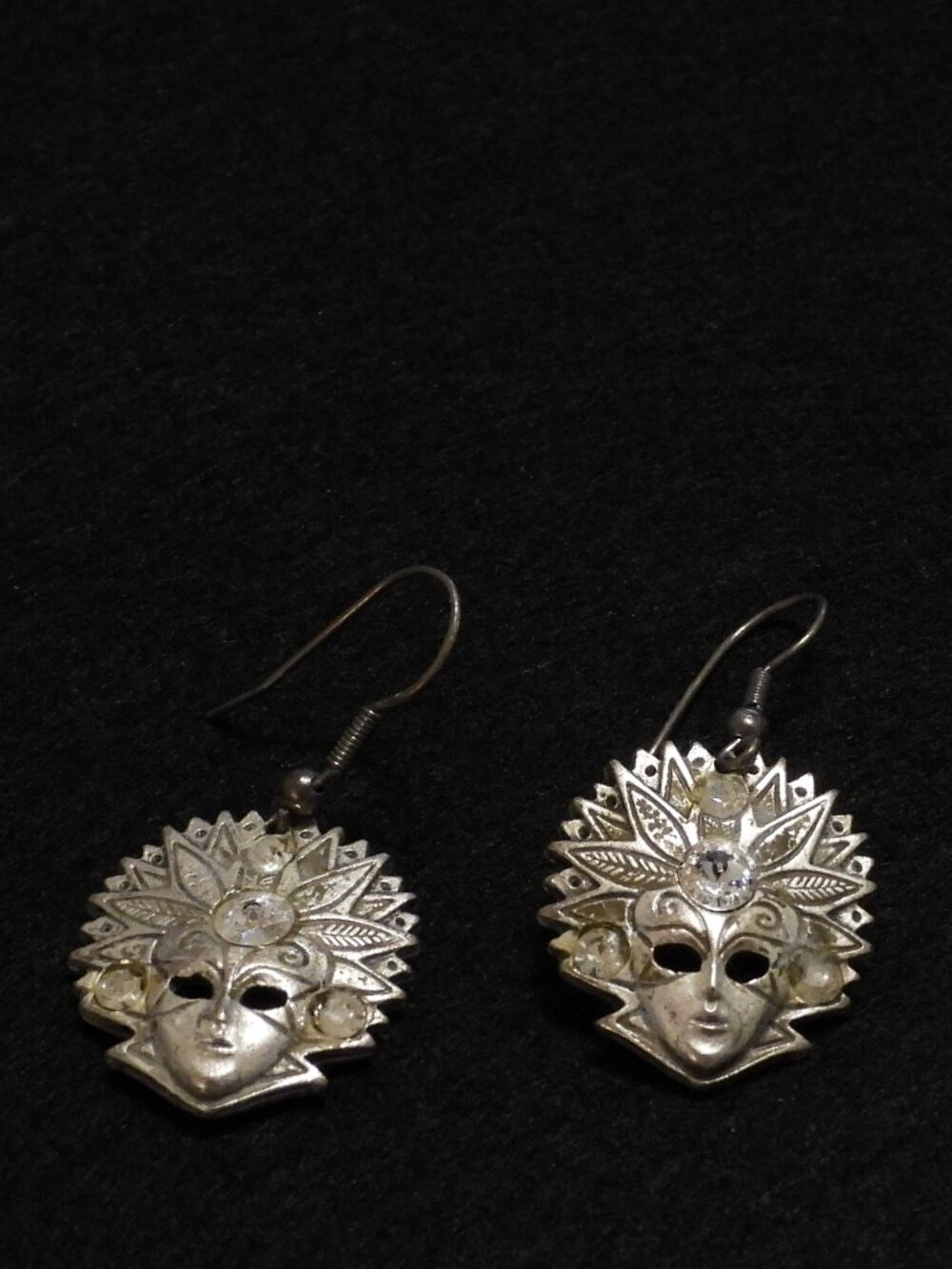 Vintage Mask Earrings
